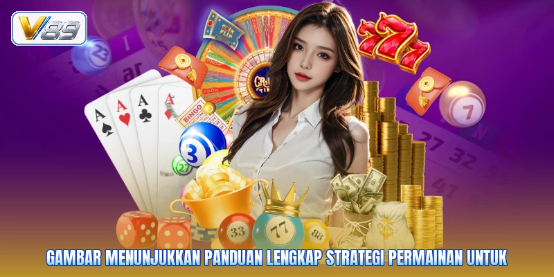 Gambar menunjukkan panduan lengkap strategi permainan untuk