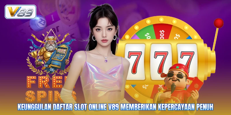 Keunggulan daftar slot online V89 memberikan kepercayaan penuh