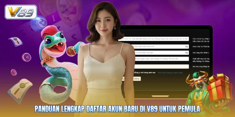 Panduan lengkap daftar akun baru di V89 untuk pemula