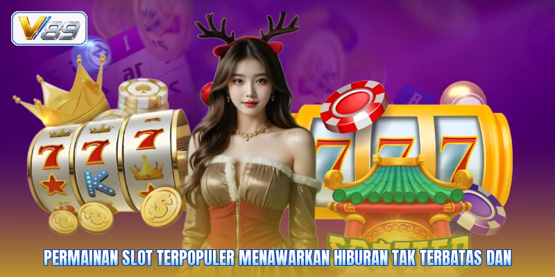 Permainan slot terpopuler menawarkan hiburan tak terbatas dan