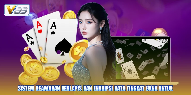 Sistem keamanan berlapis dan enkripsi data tingkat bank untuk